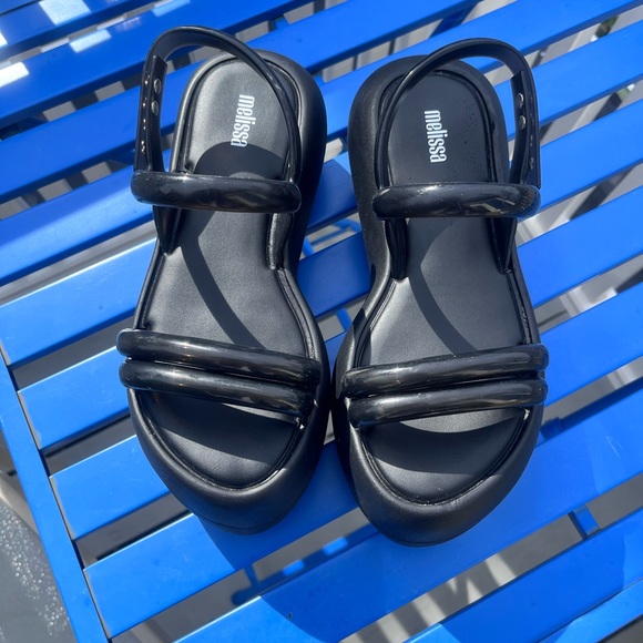 Platform Melissa bubble sandals - Picture 4 of 5